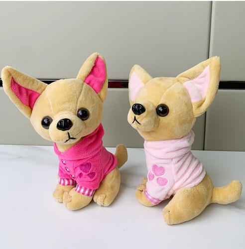 Kids soft plush chihuahua dog - plush,