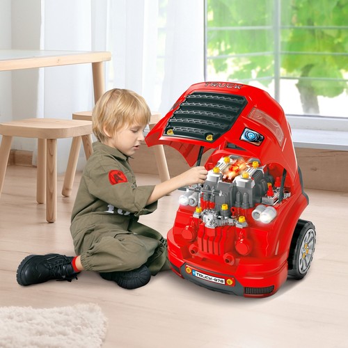 Kids truck engine - kids, set