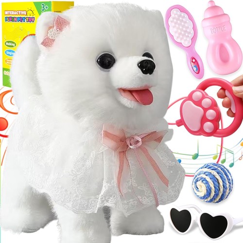 Samoyed walking dog toys - samoyed,