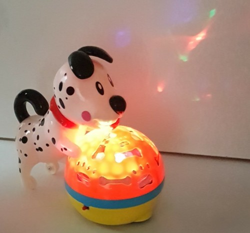 Bump battery operated dog - go,