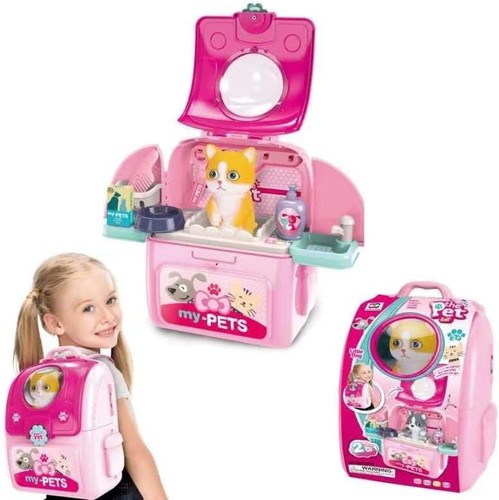 Backpack pet care play - care, set
