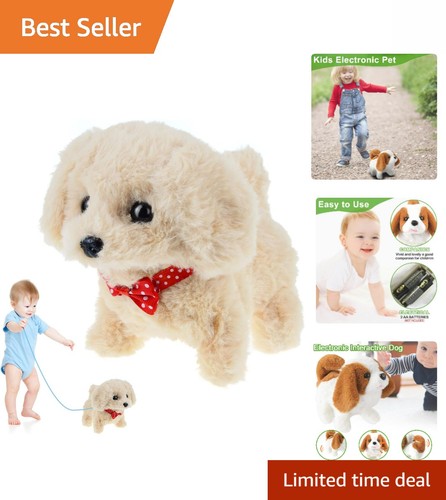 Toy puppy interactive - toy, walking