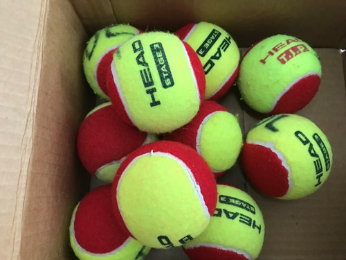Used red tennis - red,