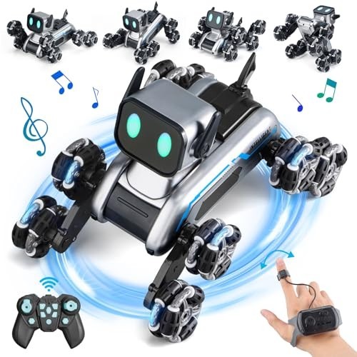 Robot dog toys stunt car - rc,