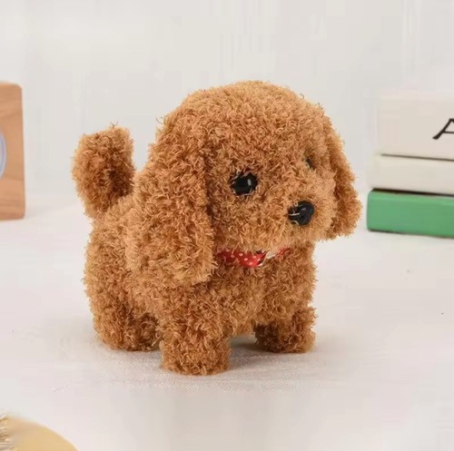 Electronic walking and barking - and,