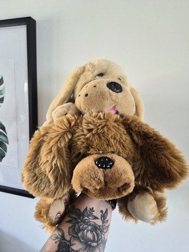 Plush puppy set - plush,