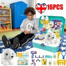 16PCS Pet Dog Set Vet Kit Toy