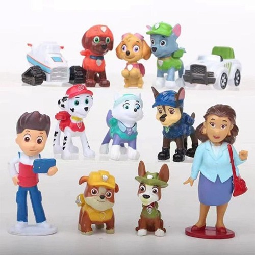 Dog toy figures cake - 12,