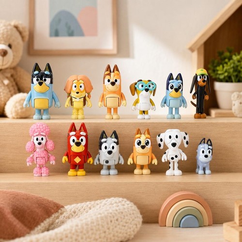 For bluey and friends - 12x, pvc