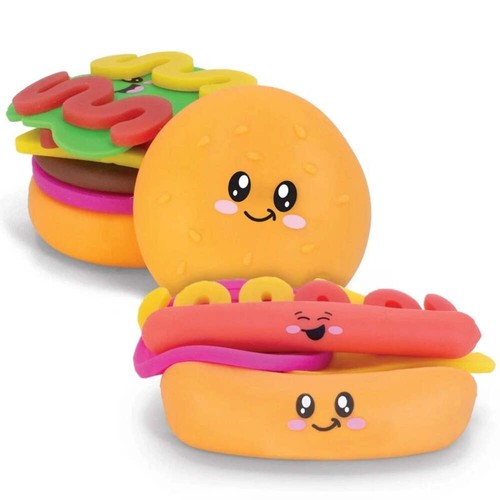 Kids fidget burger hot dog - hot,